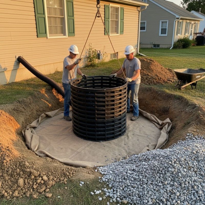 Drywell Installation